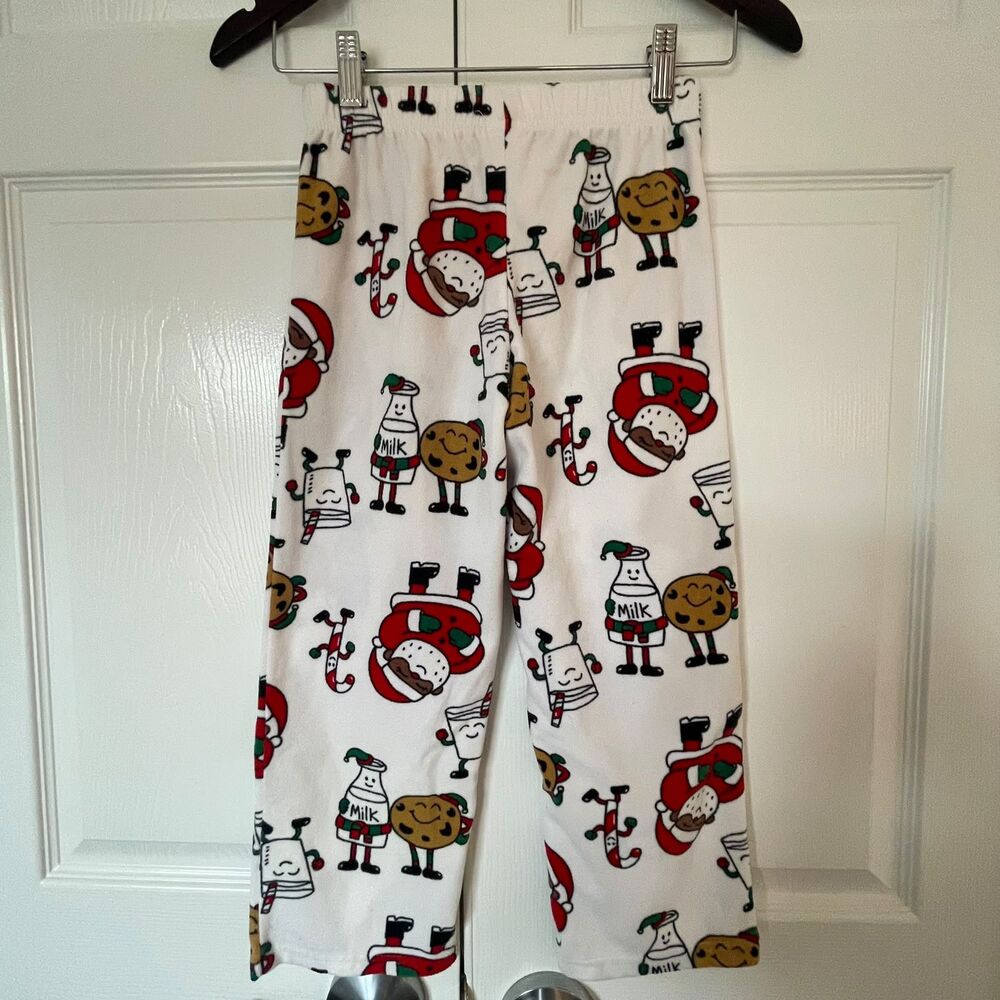 Carter's Girls Size 7 Christmas Pajama Set On Santa's Nice List Red Holiday PJs - Picture 6 of 16